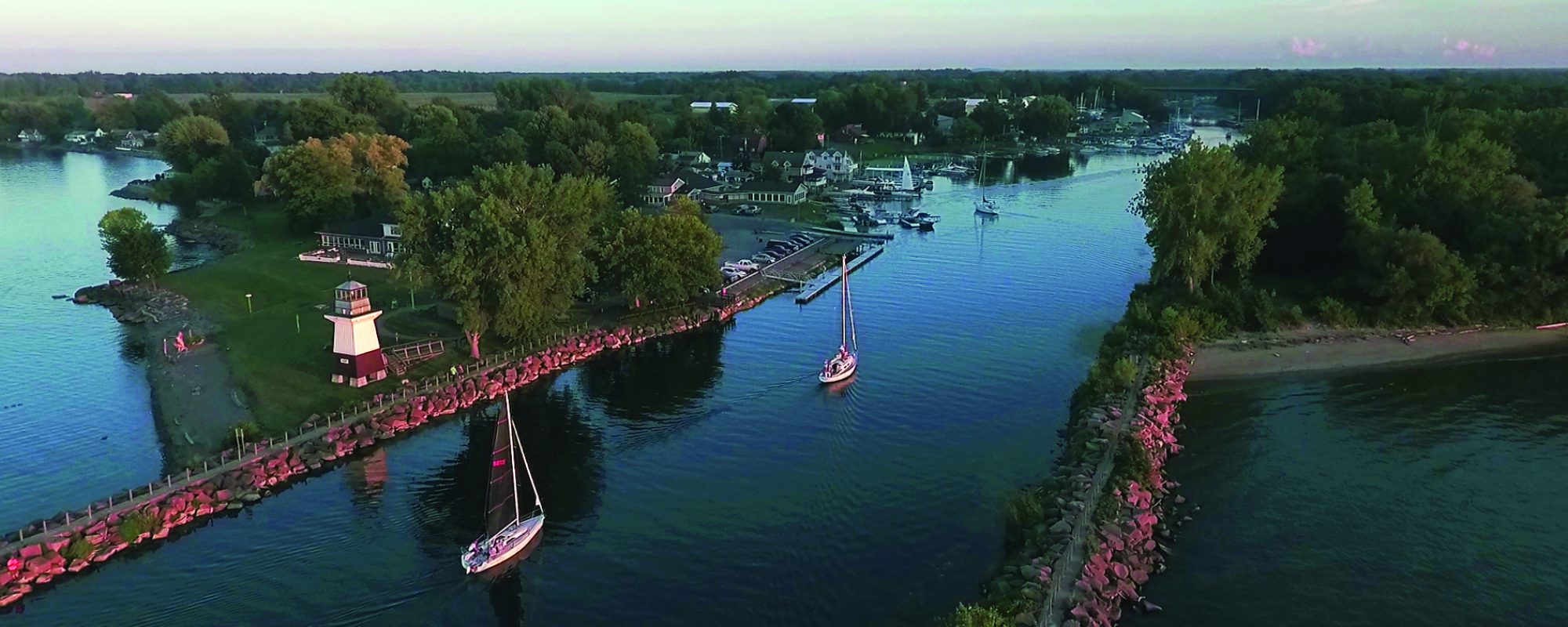 Drone photography courtesy of Schoen Productions TBG and Orleans County Tourism